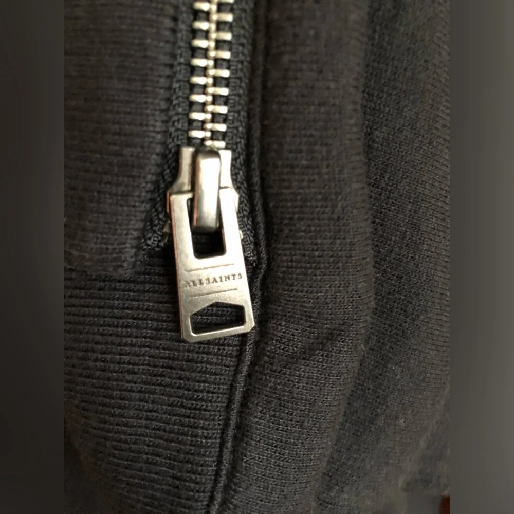 ALLSAINTS Dahlia Sweatshirt (LARGE) in BLACK - Picture 4 of 6